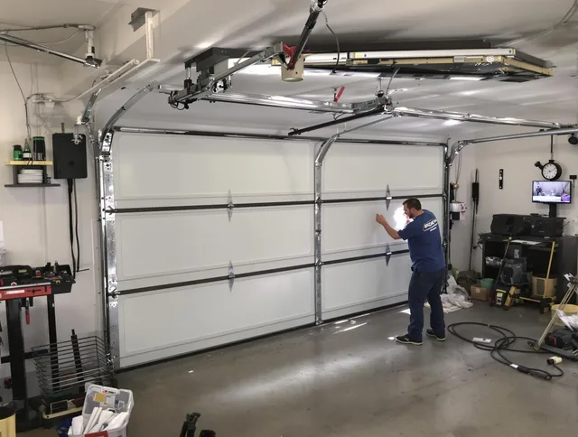 Professional garage door repair service by Hinesville Garage Door Repair in Hinesville