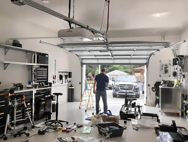 Garage door opener installation by Hinesville Garage Door Repair in Hinesville