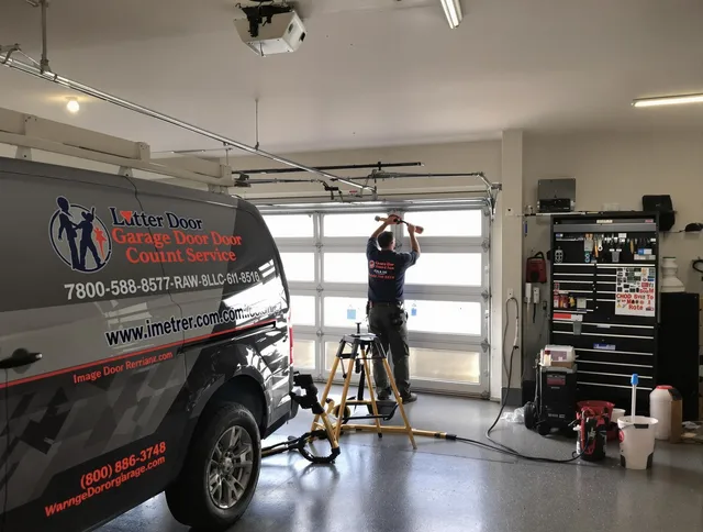 Hinesville Garage Door Repair team performing same-day garage door repair in Hinesville
